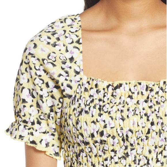 + VERO MODA+ Molea Floral Smock Top - Picture 4 of 6